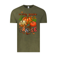 Vintage Olive in every season i will praise him Vintage Tee - AdoDesignShop