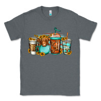 Charcoal Heather longhaired cow coffee cups Classic Tee - Jasminsmagicworld