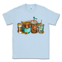 Dusty Blue longhaired cow coffee cups Classic Tee - Jasminsmagicworld