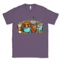 Lavender longhaired cow coffee cups Classic Tee - Jasminsmagicworld