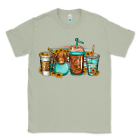 Matcha longhaired cow coffee cups Classic Tee - Jasminsmagicworld