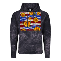 Cloud Black 4th of July USA flag sunflower 20oz tumbler Vintage Hoodie - Neo Western