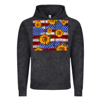 4th Of July Usa Flag Sunflower 20oz Tumbler Vintage Hoodie | Teevron