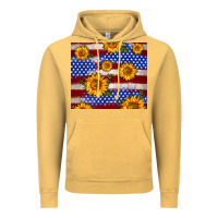 Vintage Mustard 4th of July USA flag sunflower 20oz tumbler Vintage Hoodie - Neo Western
