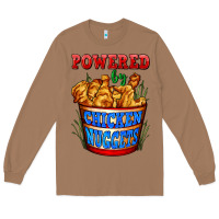 Toasted Coconut powered by chicken nuggets Long Sleeve Tee - AdoDesignShop