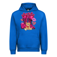 Cobalt Army boots Valentine's Day Urban Hoodie - HowdyJamesFarm