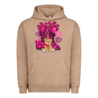 Pigment Burro Army boots Valentine's Day Urban Hoodie - HowdyJamesFarm