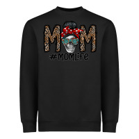 Black mom life Heavyweight Sweatshirt - CowhideDigitalArt