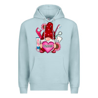 Blue Mist valentines day dentist gnome Premium Hoodie - RanaPortraitStore