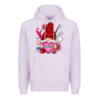 Lilac valentines day dentist gnome Premium Hoodie - RanaPortraitStore