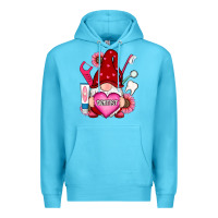 Ocean Blue valentines day dentist gnome Premium Hoodie - RanaPortraitStore