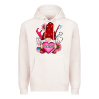 Pale Pink valentines day dentist gnome Premium Hoodie - RanaPortraitStore