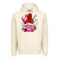 Sandshell valentines day dentist gnome Premium Hoodie - RanaPortraitStore