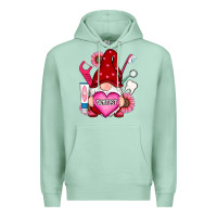 Seafoam valentines day dentist gnome Premium Hoodie - RanaPortraitStore