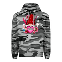 Slate Camo valentines day dentist gnome Premium Hoodie - RanaPortraitStore