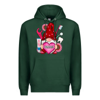 Sports Green valentines day dentist gnome Premium Hoodie - RanaPortraitStore