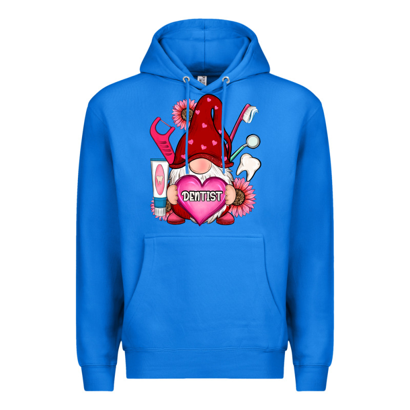 Valentines Day Dentist Gnome Premium Hoodie by RanaPortraitStore | Teevron