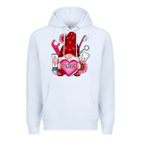 White valentines day dentist gnome Premium Hoodie - RanaPortraitStore