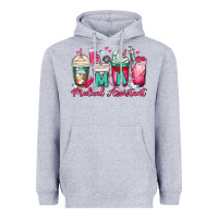 Heather Grey ma medical assistant coffee cups Heavyweight Hoodie - MaliasSmallBusiness