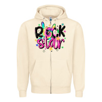 Sandshell rock star Zipper Hoodie - MaliasSmallBusiness