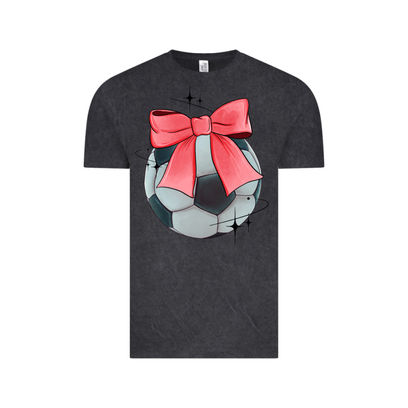 Coquette Soccer Bow Vintage Tee by JahusDesignShop | Teevron