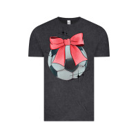 Vintage Black coquette soccer bow Vintage Tee - JahusDesignShop