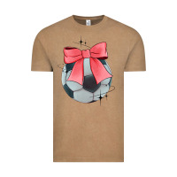 Vintage Coffee coquette soccer bow Vintage Tee - JahusDesignShop