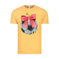 Vintage Mustard coquette soccer bow Vintage Tee - JahusDesignShop