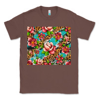 Chestnut tropical flowers Classic Tee - Artiststas