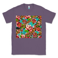 Lavender tropical flowers Classic Tee - Artiststas