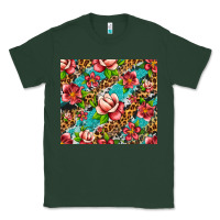 Sports Green tropical flowers Classic Tee - Artiststas