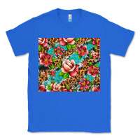 True Royal tropical flowers Classic Tee - Artiststas