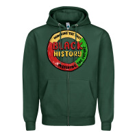 Sports Green honoring the past inspiring future Zipper Hoodie - MaliasSmallBusiness