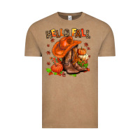 Vintage Coffee hello fall pumpkins  cowgirl  and roses Vintage Tee - AdoDesignShop