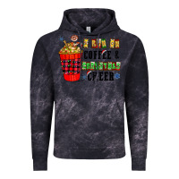 Cloud Black I Run On Coffee & Christmas Cheer Vintage Hoodie - CowhideDigitalArt