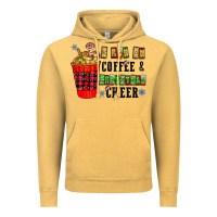 Vintage Mustard I Run On Coffee & Christmas Cheer Vintage Hoodie - CowhideDigitalArt