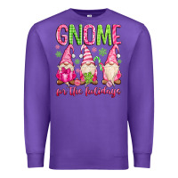 Purple gnome for the holidays Premium Sweatshirt - MaliasSmallBusiness