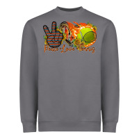 Storm peace love tennis Heavyweight Sweatshirt - RacoonDesign