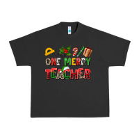Pigment Black one merry teacher Urban Heavy Tee - AdoDesignShop