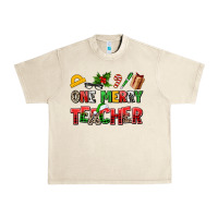 Sandshell one merry teacher Urban Heavy Tee - AdoDesignShop