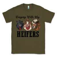 Army Green hanging with my heifers Classic Tee - RanaPortraitStore