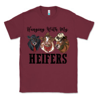 Burgundy hanging with my heifers Classic Tee - RanaPortraitStore