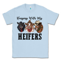 Dusty Blue hanging with my heifers Classic Tee - RanaPortraitStore