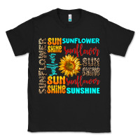 Black sunflower sunshine Classic Tee - AdoDesignShop
