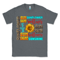 Charcoal Heather sunflower sunshine Classic Tee - AdoDesignShop