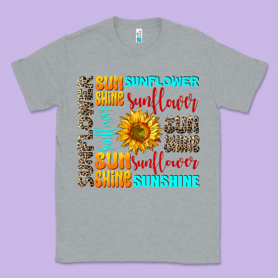 Sunflower Sunshine Classic Tee Designed By Adodesignshop