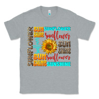 Heather Grey sunflower sunshine Classic Tee - AdoDesignShop