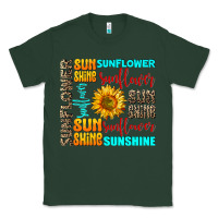 Sports Green sunflower sunshine Classic Tee - AdoDesignShop