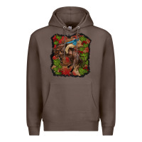 Coffee valentines day cowboy cactus rose Premium Hoodie - RanaPortraitStore