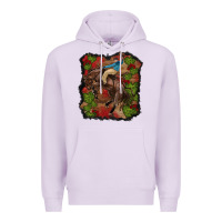 Lilac valentines day cowboy cactus rose Premium Hoodie - RanaPortraitStore